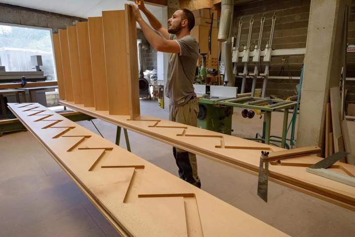 Fabrication d’escaliers Elvange