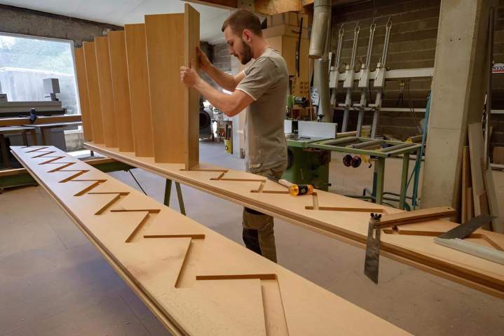 Fabrication d’escaliers Elvange