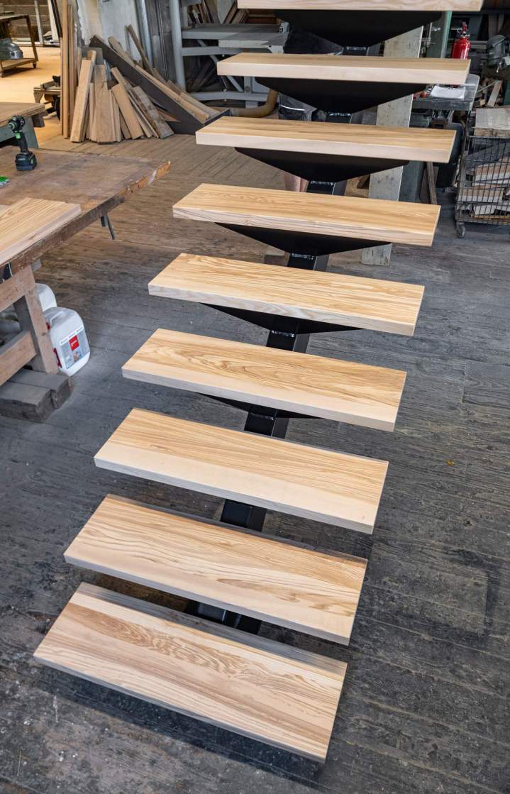 Fabrication d’escaliers Elvange