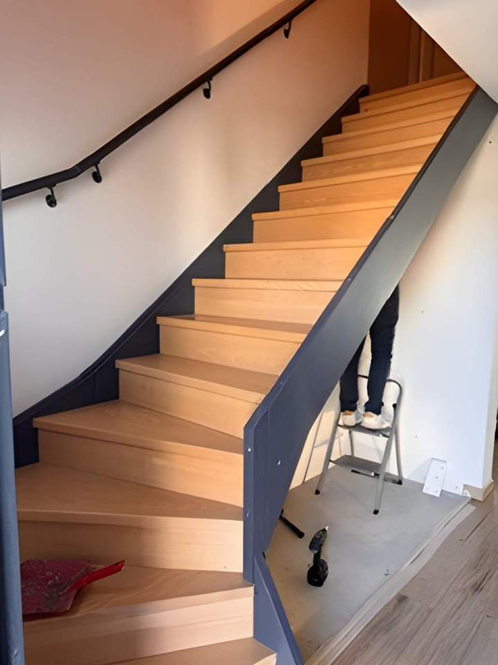 Fabricant escaliers en bois Elvange
